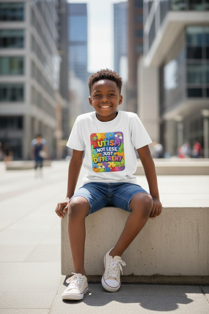 T-Shirt- Autsim- Not Less Just Different