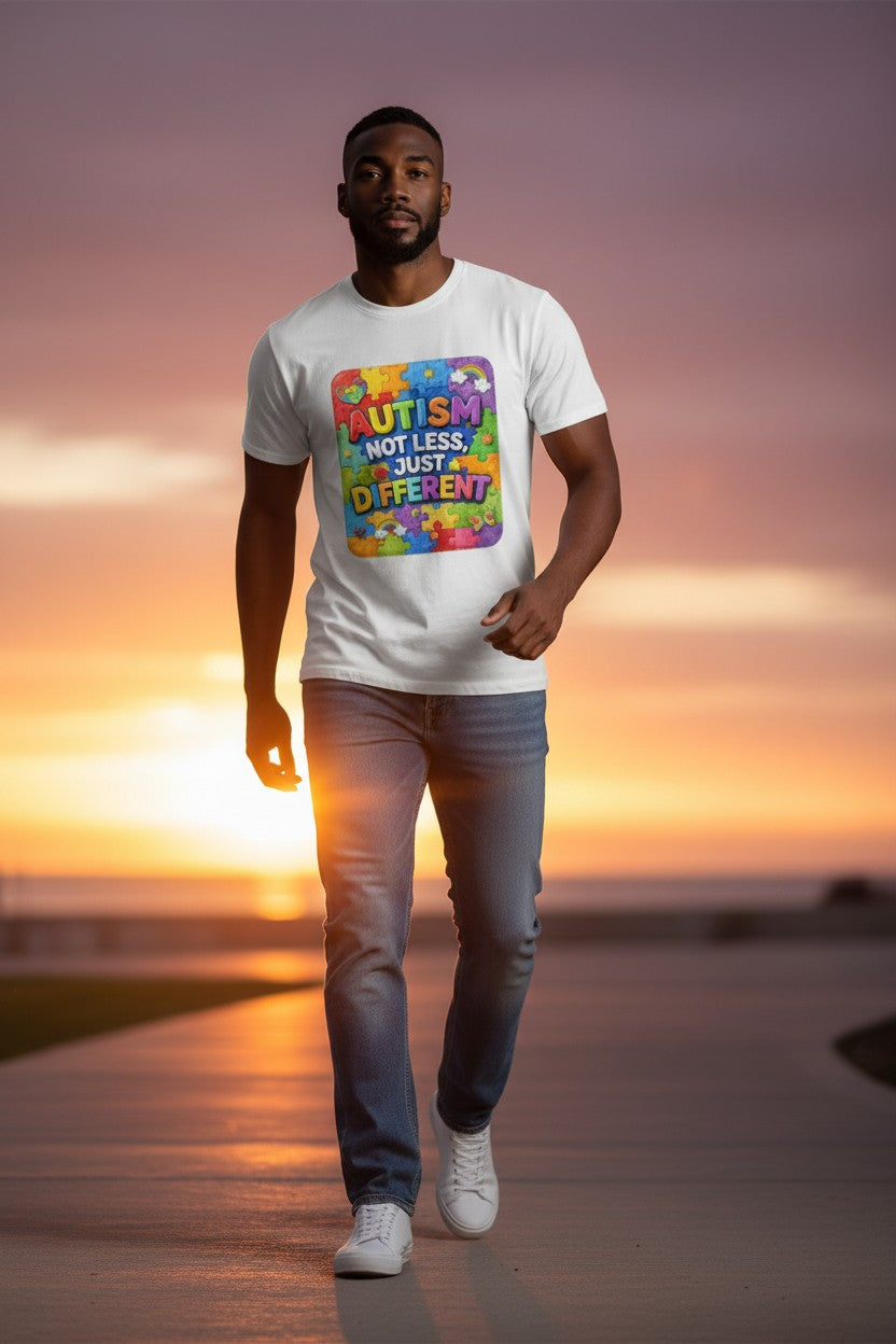 T-Shirt- Autsim- Not Less Just Different