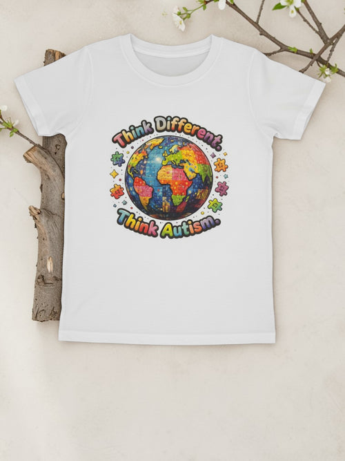 T-shirt - Autism -Think Different-Think Autism